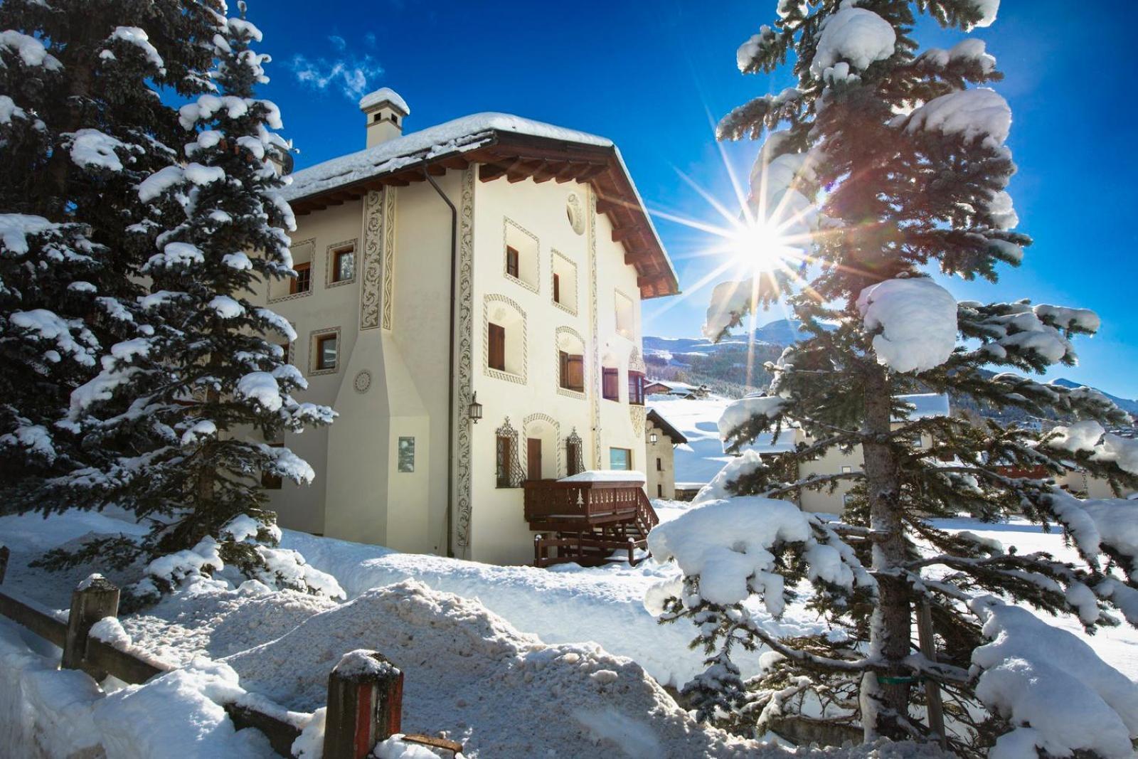 White Pine Lodge Livigno Buitenkant foto